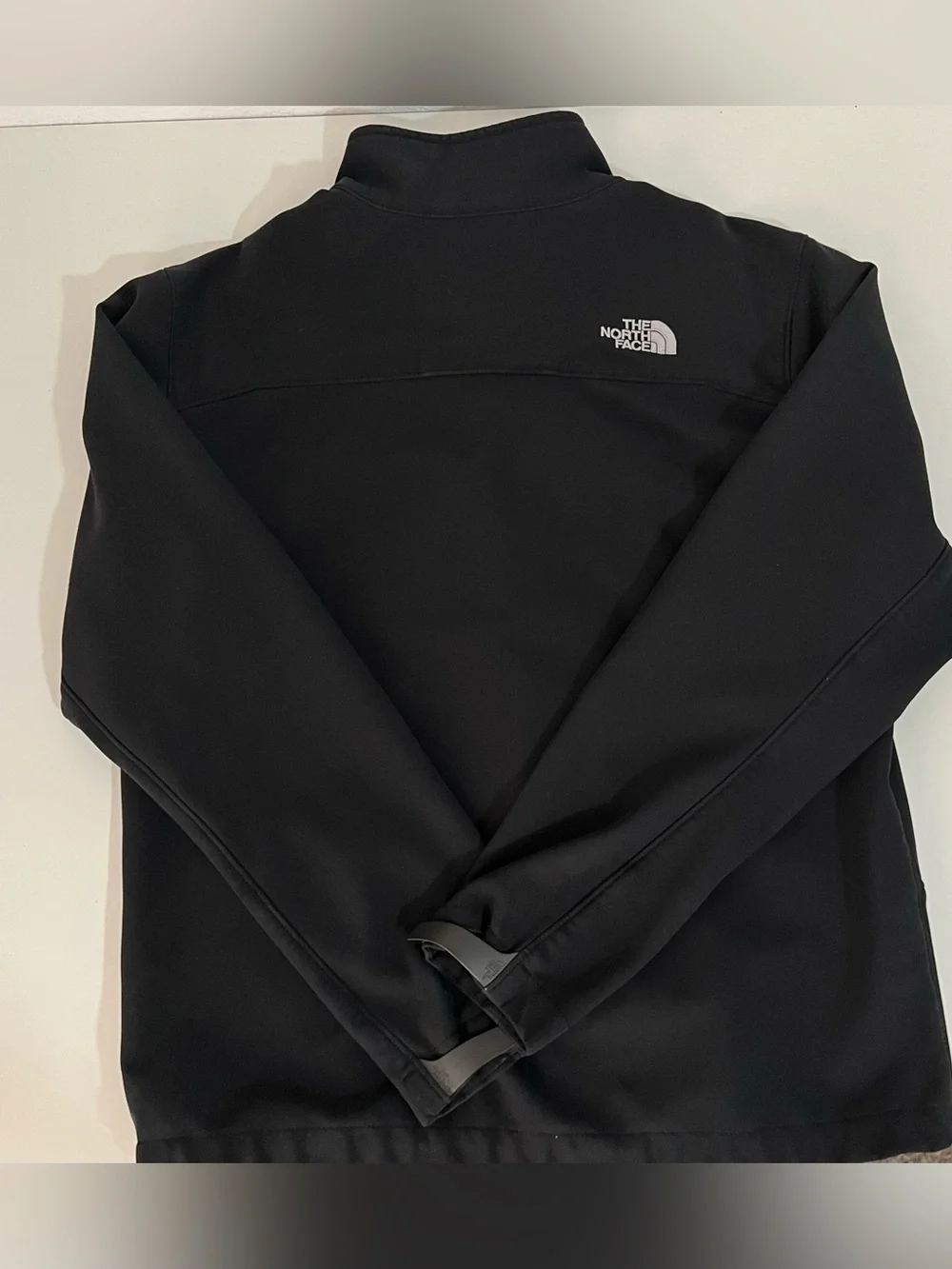 The North Face Men’s Black Soft Shell Jacket Fleece Lined Outdoor Hiking